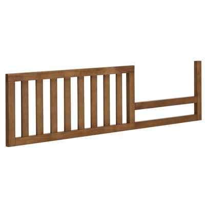 Evolur Toddler Guard Rail Conversion Kit, Designed and Tested Full Size Cribs, Durable Hardwood Build Safety Rail, Easy Assembly, Converts Crib into a Toddler Bed - Sedona