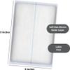Vakly ABD Pads 5x9 Sterile (100 Pack) Extra Absorbent Abdominal Combine Gauze Pads, Extra High Absorbency Non-Adherent Wound Dressing for Heavy Drainage & First Aid, Individually Wrapped (100) view 4