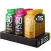BARE PERFORMANCE NUTRITION, BPN Go Gel Endurance, 24g of Carbohydrates & 100 Calories per Pack, Vegan + Gluten Free Running Gel, 15 Single-Serving Variety Pack view 1