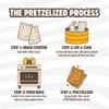 PRETZELIZED Pretzel Snackers, Cheddar, 2 oz Bags (Pack of 8) - Oven-Baked, Non-GMO, Two-in-One Cracker and Pretzel Snack view 3