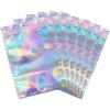 Alianm 100Pcs Mylar Bags, Smell Proof Bags with Clear Window Sealable Bag for Packaging view 1