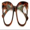 V.W.E. Women Large Oversized Progressive Clear Bifocal Reading glasses - No Line or Bubble - Zero Power on Top Wide Reader (Tortoise, 3.25, x) view 1