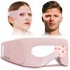 Amifiy Red Light Therapy for Eyes, 4-in-1 3 Minutes Treatment Under Eye Red Light Mask, Targets Fine Lines, Eye Bags, Wrinkles & Dark Circles, Rejuvenating Eye Massager for Men Women (Pink) view 1