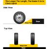 JINGJIAOPLSD Heavy Duty Rubber Curb Ramp, Car Kerb Ramp, Capacity 15 ton, Anti-Slip Pattern and Stable Grid Structure for Cars, Wheelchairs, Bikes, Motorcycles(50x28x7.5cm/19.7x11x3in) view 4