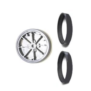 Rear Wheel W/ 2 Belts works with 556201 Generation 7 Diamond Edition 301289
