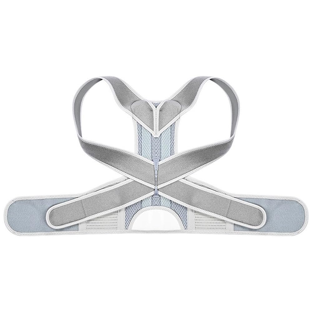 930|Fully Adjustable Back Brace Corrector Back Straightener Hunchback Correction Lumbar rt Shoul