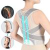 930|Fully Adjustable Back Brace Corrector Back Straightener Hunchback Correction Lumbar rt Shoul view 2