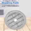 YHNNH 6PCS Replacement Mop Pads Rags, Compatible for LG, A9 Steam Mop Cloth Vacuum Cleaner Robot Mopping Machine Cleaning Cloth Spare Parts view 3