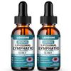 2 Packs 3000MG Liposomal Lymphatic Drainage Drops, 12 in 1 Organic Lymphatic Drainage Supplements with ElderBerry, Burdock Root, Cleavers Herb & Echinacea, Lymphatic Cleanse Immune Support, 4 Fl oz view 1