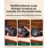 SHJBJRJ Premium Moxa SetGilded Red Stone Comb & Gua Sha ToolSmoke Filter & Heatproof SleeveHome Relaxation Kit (8.3x12.5x10cm) view 2