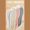 XINNIKESI Insoles Men, Warm Feet Thermal Insoles Archs Soft Feet Insole Highly Elastic Breathable Cotton Insole for Women and Men view 3