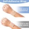 16 Pack Self Adhesive Bandage Wraps,2" X 5 Yards Non-Woven Elastic Cohesive Bandage Wrap, Color Athletic Tape for Wrist, Vet Wrap, Ankle Tape (Black) view 4