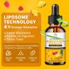 (2 Pack) Liposomal Quercetin with Bromelain Liquid Drops for Kis & Aldult- Higher Absorption, Quercetin Supplements 700mg w. Bromelain Elderberry Zinc Vitamin C for Immune, Heart, Antioxidant Support view 4