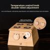 SHJBJRJ Natural Bamboo Moxa BoxAuto Push & Heat Control1/2/3/4/6 Hole OptionsAdjustable Elastic Straps (3-Hole) view 2
