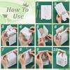 AHANDMAKER 20pcs Bowknot House Shaped Gift Boxes Candy Boxes with Tan Polyester Ribbon Wedding Favor Packing Decoration White Gable Bakery Packaging for Party Ornament Container Gift Giving view 3