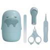 Hja Boutiques US Nail Clippers Children Manicure Kit Newborn Baby Nail Scissor Kid Safe Portable Nail Clipper Trimmer Tweezer with Box Baby Nail Care Tool Manicuring view 1