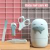 Hja Boutiques US Nail Clippers Children Manicure Kit Newborn Baby Nail Scissor Kid Safe Portable Nail Clipper Trimmer Tweezer with Box Baby Nail Care Tool Manicuring view 4