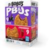 Bobos Gluten Free PB&Js Soft Baked Peanut Butter Oat Crust with Jelly Filling, Grape and Strawberry, 37.8 OZ (Pack of 18) GLUTEN FREE view 1