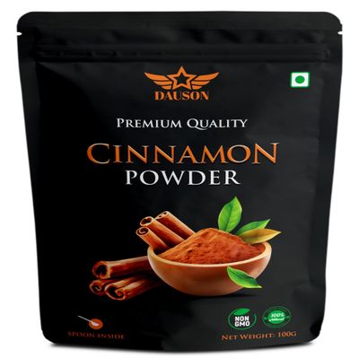 100% Pure & Finely Ground Cinnamon Powder Fresh & Aromatic Spice for Baking, Coffee, Tea & Cooking (3.53 Oz)
