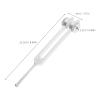 BUTIFULSIC 1 Set Tuning Fork with Hammer: Meditation Sound Therapy Tool - Spa Relaxation Tuning Fork Accessories - Yoga Room Supply view 2
