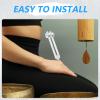 BUTIFULSIC 1 Set Tuning Fork with Hammer: Meditation Sound Therapy Tool - Spa Relaxation Tuning Fork Accessories - Yoga Room Supply view 3