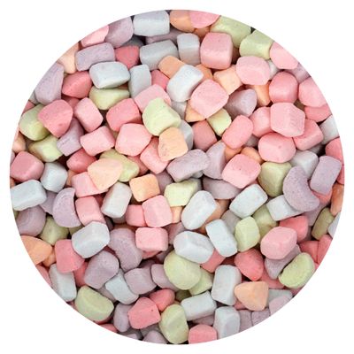 Dehydrated Cereal Marshmallows, 2 Pound Bulk Bag Mini Dehydrated Marshmallows, The Hampton Popcorn & Candy Company