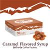 58Peaks Caramel Coffee Syrup Packets for Travel & On-the-Go Coffee | TSA-Approved Single Serve Flavor Packets | No Mess Alternative | 20 Count view 2