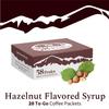 58Peaks Hazelnut Flavored Syrup Sweetener Packets for Hot and Cold Drinks | To-Go Syrup Flavoring Perfect for Coffee, Tea, Milkshake and More | Flavored Coffee Syrups for Travel | 15mL | 20-Pack view 2