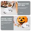 ABOOFAN 6pcs Mini Suitcase Party Favor Box Clear Mini Luggage Storage Container Tiny Travel Jewelry Candy Boxes Home Decor view 2