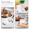 ABOOFAN 6pcs Mini Suitcase Party Favor Box Clear Mini Luggage Storage Container Tiny Travel Jewelry Candy Boxes Home Decor view 3