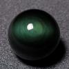 HSDXBA Natural Rainbow Eye Black Obsidian Crystal Sphere Healing Gemstone Ball Divination Witchcraft Meditation Ornaments Home Decorations,Diameter 3.1" view 4