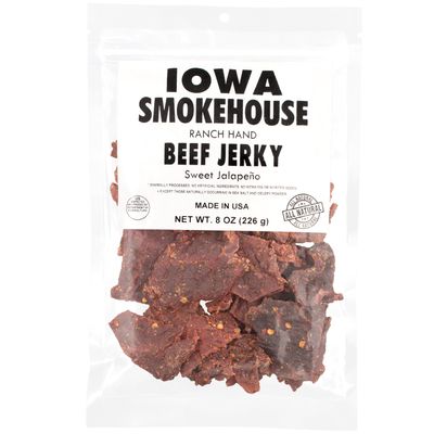 IOWA SMOKEHOUSE Ranch Hand Beef Jerky (8 oz) (8 oz, Sweet Jalapeno)