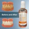 Removable Denture Cleaning Solution 250ml Mint Fresh Formula For Acrylic, Metal, Ceramic & Zirconium Dentures Long-Lasting Concentrate view 4