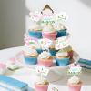 Sursurprise Mahjong Party Decorations, 24PCS Lets Get Our Mahj-ON Cupcake Toppers for Birthday Game Celebration Party Supplies view 3