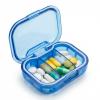 1 Pack Travel Pill Organizer for Purse, 3 Compartment Pill Organizer for Travle, Compact Mini Pill Case for Travle, Small Pill Box for Purse, Pocket Pill Case, Pill Box Compact view 1