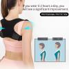 ZYQHMY Back Posture Corrector Adjustable Neck Brace Training Equipment Home Office Man Woman Postura Shoulder Support Correction Belt(Gray,Large) view 3