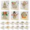 12Pcs Christmas Chocolate Box 12 Compartments Treat Boxes Festival Cookie Candy Packaging Boxes For Parties And Event Recyclable Christmas Chocolate Box view 3