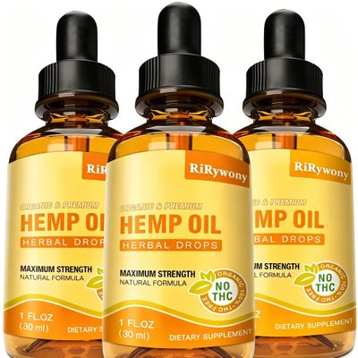 5 Pack Organic Oil Drops for aldult Natural Nutritional Supplement Omega 3 6 9