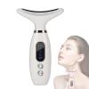 SHJBJRJ 2-in-1 Facial & Neck Relaxation DeviceGentle WarmingAmbient LED LightsSonic MassagePortable Design (White) view 1