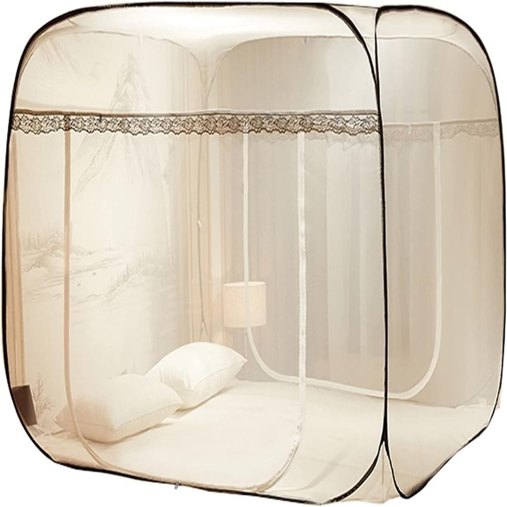 Mosquito Net -Installation Mosquito Net, Outdoor Portable Camping Mosquito Net, Home Foldable Mosquito Net(1.8 * 2.0m)