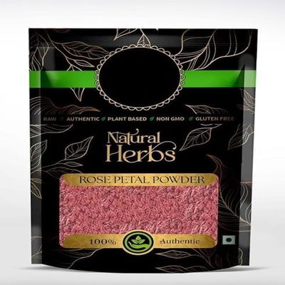 RG Rose Petals Powder - Gulab Patti Powder - for Skin - Face Pack Mask for Fairness - Tanning - Glowing Skin - Pure & Natural (500 Grams)