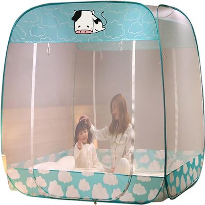 Pop-up Mosquito Net - Outdoor Camping Mosquito Net Tent, Household Single/Double Bed Mosquito Net(120 * 200cm)