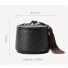 CWENZXDIA Urn for Ashes Urns Adult Male Pet Urn Funeral Urn Cremation Broken Bones Storage Jar Sealed Moisture-Proof Cremation Urn(Black) view 2