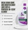 3x Rejuvenate Wood Floor Restorer 32 oz Liquid Bundle with Brush Removes Dirt and Stains from Tile Grout with Bio-Enzymatic Deep Cleaning Action Gift Set (4 Items) view 2