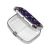 Leakproof Pill Box Fish Oil Organizer Portable Medicine Case Hiking Camping Outdoor Essentials, Space Galaxy Constellation Sun Moon Stars Pattern view 2