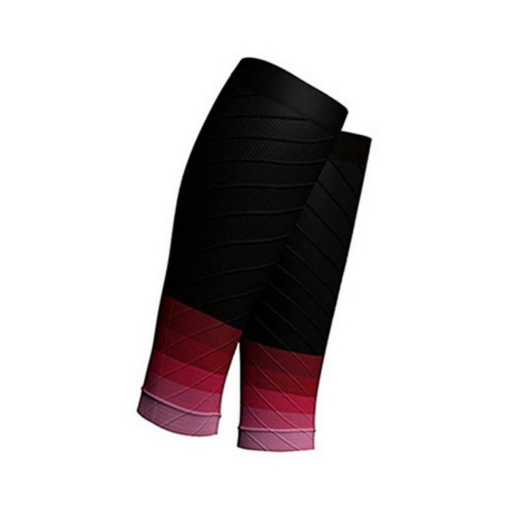 1pcs Running Athletics Compression Sleeves Leg Calf Shin Splints Elbow Knee Pads Protection Sports Safety Unisex(1 Pair one Size,XL)