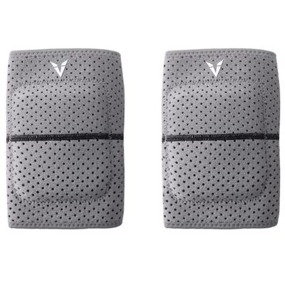 1prs Dancing Knee Pad Support Protector Breathable Knee Patella Sleeve Brace Knee Guard for Gym Workout(Grey,L)