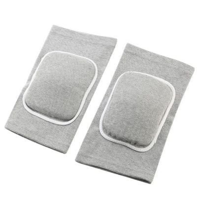 1PRS Knee Pad Knee Support Breathable Knee Sleeve Brace Protector Guard for Running Dancing Gym Workout Sports(Grey,L for 55-70kgs)
