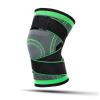 1PC Knee Support Protector Kneepad Kneecap Knee Pads Pressurized Elastic Brace Belt for Running Basketball Volleyball(Green,L) view 1