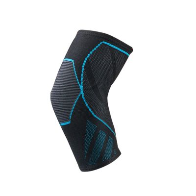 1 PC Compression Elbow Support Pads Elastic Brace for Men Women Basketball Volleyball Fitness Protector Arm Sleeves(1 Piece Blue,L)
